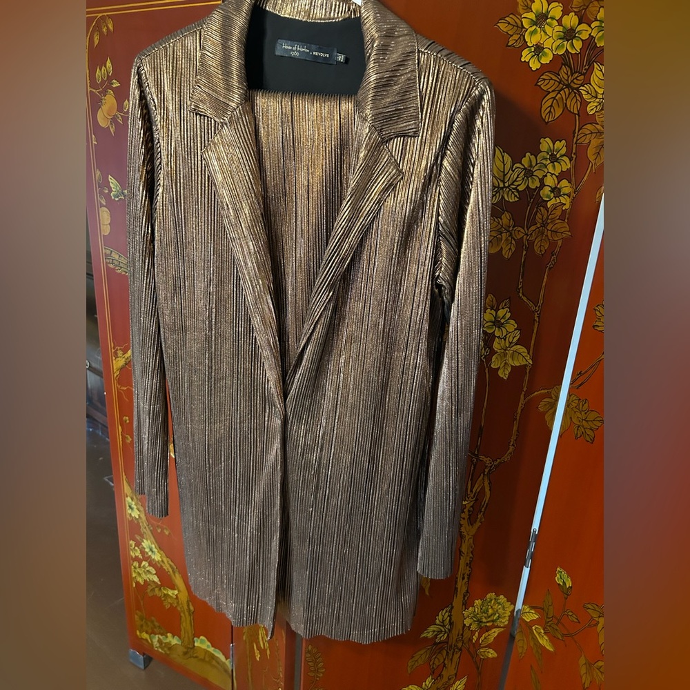 House of Harlow Bronze Pantsuit
